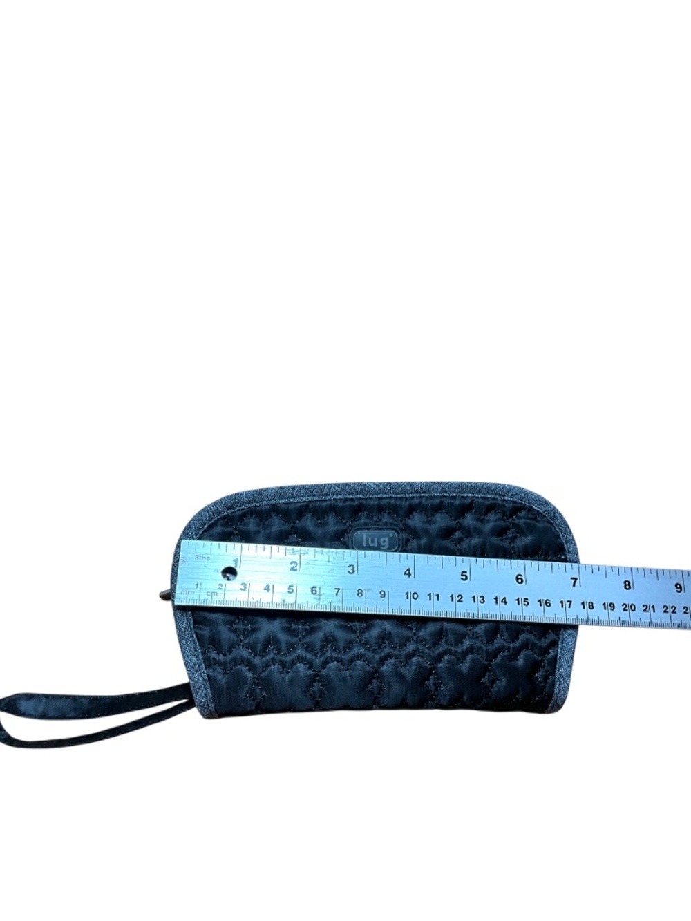LUG Travel FLIPPER Jewelry Clutch Organizer Case Holder in FOG GREY Wristlet - Picture 8 of 10